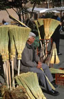 Brush seller, Albi (Tarn). (108kb)